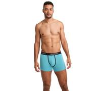 Jockey Chafe Proof Pouch Trunks - Boxershorts Herren im 2er Pack, Unterhosen mit ergonomisch geformter Tasche, atmungsaktive Männer Unterwäsche ohne Eingriff - Doppelpack, in Blau