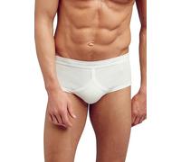 Jockey Classic Cotton Rib Y-Front Sport Brief - atmungsaktiver Herren Slip, Unterwäsche aus 100% gekämmter Baumwolle, Unterhose mit Y Front Eingriff - Doppelripp Herrenunterwäsche, in Weiß