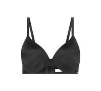Jockey® Cushion Wire Moderate Coverage T-Shirt Bra - atmungsaktiver BH mit gepolstertem Bügel, Microfaser Women Underwear mit angenehmem Sitz - starker Halt, in Schwarz