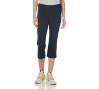 Jockey Damen Active Cotton Stretch Slim Flare Capri Yoga-Hose, Dunkles Marineblau, X-Groß