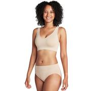 Jockey Damen Back Smoothing Seamfree Bralette, Light Beige Melange, S