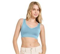 Jockey Damen Back Smoothing Seamfree Bralette, Shoal Blue, XL