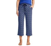 Jockey Damen Cotton Stretch Capri, Stars Dot Blue, 2XL