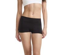 Jockey Damen Seamfree Boy Short - 3 Pack, Black, 2XL