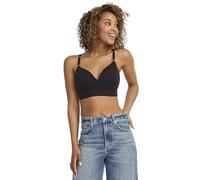 Bralette JOCKEY "Seamfree Comfort", Damen, Gr. XXL, N-Gr, schwarz, Jersey, Obermaterial: 80% Viskose, 18% Polyamid, 2% Elasthan, unifarben, BHs Bralette, tiefer V-Ausschnitt, schmale Träger, ohne Seit