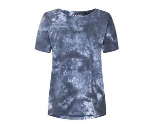 Jockey Damen Womens Activewear T-Shirt, Blue Tie Dye, S