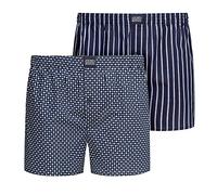 Jockey® Everyday Woven Boxer 2-Pack - Navy Mix / M
