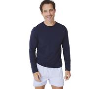 Jockey Longsleeve aus Baumwolle in Dunkelblau, Größe M, Artikelnr. 1426270M Dunkelblau M Herren