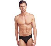 JOCKEY Brief Slip gesäumter Gummibund 3er Pack schwarz S