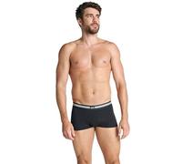 JOCKEY Short Trunk Boxershorts Single Jersey 3er Pack Muster schwarz S