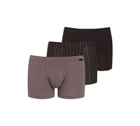 Jockey Herren Cotton+ Trunk - 3 Pack, Grey, S