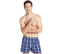 Webboxer JOCKEY Gr. S, blau (navy, kariert) Herren Unterhosen (18529549-S) navy, kariert