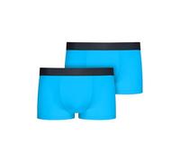 Jockey Herren Microfiber Air Short Trunk - 2 Pack, Swimmer Blue, L