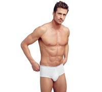 Jockey Herren Modern Classic Y-Front Brief - 2 Pack, White, M