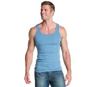 Jockey Herren Spurt A-Shirt, Steel Melange, M