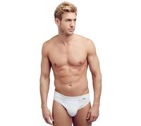 Jockey Luxury Cotton Brief 2er Pack - atmungsaktiver Herren-Slip, Unterwäsche aus 100% gasierter Baumwolle, Unterhose ohne Eingriff, Herrenunterwäsche, in