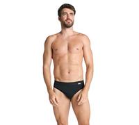 Jockey Luxury Cotton Brief - atmungsaktiver Herren-Slip, Unterwäsche aus 100% gasierter Baumwolle, Unterhose ohne Eingriff, Herrenunterwäsche, in Schwarz