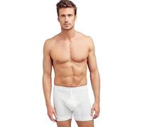 Jockey Luxury Cotton Y-Front Midway Brief - atmungsaktiver Herren-Slip, Unterwäsche aus 100% gasierter Baumwolle, Unterhose mit Y Front Eingriff, Herrenunterwäsche, in Weiß