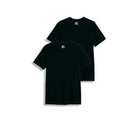 Jockey Men's T-Shirts Big Man Classic Crew Neck - 2 Pack, black, 6XL