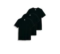 Jockey Men's T-Shirts Classic Crew Neck - 3 Pack, black, M