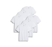Jockey Men's T-Shirts Classic Crew Neck - 6 Pack, diamond white, XL
