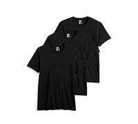 Jockey Men's T-Shirts Cotton Stretch Crew Neck T-Shirt - 3 Pack, Black, m