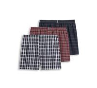 Jockey Men's Underwear Classics Full Cut Boxer - 3 Pack (SM (Waist 28-30"), Navy Tartan/Classic Red Tartan/Navy Windowpane)