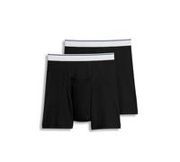 Jockey Men's Underwear Pouch Boxer Brief - 2 Pack, black, M