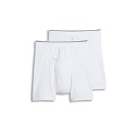 Jockey Men's Underwear Pouch Boxer Brief - 2 Pack, white, L