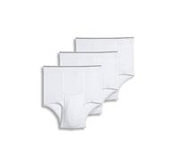 Jockey Men's Underwear Pouch Brief - 3 Pack, White, XL