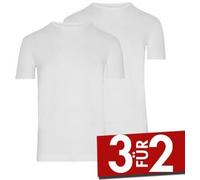 Jockey Microfiber T-Shirt Weiß Polyamid Large Herren
