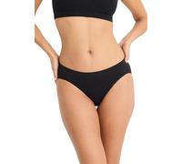 Jockey Seamfree Bikini - Nahtlose Damen Unterwäsche, atmungsaktiver Seamless Slip ohne störende Nähte, Microfaser Women Underwear mit angenehmem, Schwarz