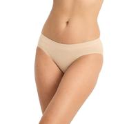 Jockey Seamfree Bikini - Nahtlose Damen Unterwäsche, atmungsaktiver Seamless Slip ohne störende Nähte, Microfaser Women Underwear mit angenehmem, Beige