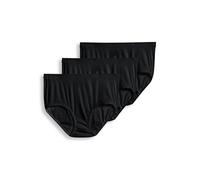 Jockey Women's Underwear Elance Breathe Brief - 3 Pack, Black, 6