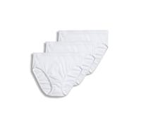 Jockey Women's Underwear Elance Breathe French Cut - 3 Pack, White, 9