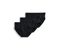Jockey Women's Underwear Elance Breathe Hipster - 3 Pack, Black, 6