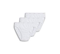 Jockey Women's Underwear Plus Size Classic French Cut - 3 Pack, white, 11