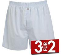 Jockey Woven Poplin Boxer Shorts Weiß kariert Baumwolle X-Large Herren