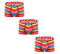 JOCKMAIL 3 Stück Pack Herren Slip Unterwäsche Baumwolle Mode Herren Unterwäsche Slip Gemütlich Unterhose zum Sport