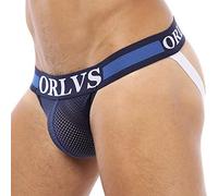 Jockstrap Herren Logobund Men String Tanga Stretch Jocks Tanga Slip Männer Unterhosen Low-Rise Sport Jockstraps Tangaslip Bequeme Weiche Unterwäsche