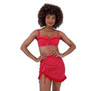 Joe Browns Damen Retro Polka Dot Wired Top Bikini, rot, 40