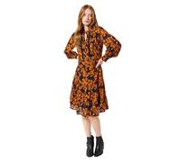 Joe Browns Herbst-Maxikleid mit Karomuster, Schwarz, 38