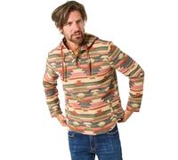 Joe Browns Herren Aztec Pattern Wonderful Woven Hoodie Polohemd, Multi, L
