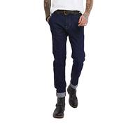 Joe Browns Herren Tapered Fit Indigo Wash Nachhaltige Denim Jeans, blau, 30 W/34 L