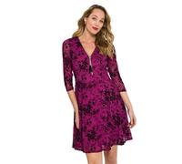 Joe Browns Maxikleid aus knisternder Baumwolle mit Blumenmuster, Magenta, 42