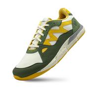 Joe Nimble Sneaker Addict (Zero Drop, breite Zehenbox) khakigrün/weiss/gelb Herren, Größe Euro (US) 42 (9)