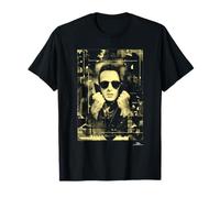 Joe Strummer of The Clash Soho 1989 Foto Dystopian Artist T-Shirt