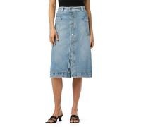 Joe's Jeans The Pheobe Damen Midi-Jeansrock mit hoher Taille, aufgesetzte Taschen, So besonders, 30