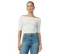 Joe's The Laur Schulterfreies Oberteil für Damen, Ecru, X-Klein