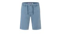 Chinoshorts MAC "JOG'N Shorts", Herren, Gr. 40, N-Gr, blau mirage, Web, Obermaterial: 69% Baumwolle, 29% Polyester, 2% Elasthan, bequem kniefrei, Hosen Chinoshorts, Bequemer, elastischer Bund (5143631